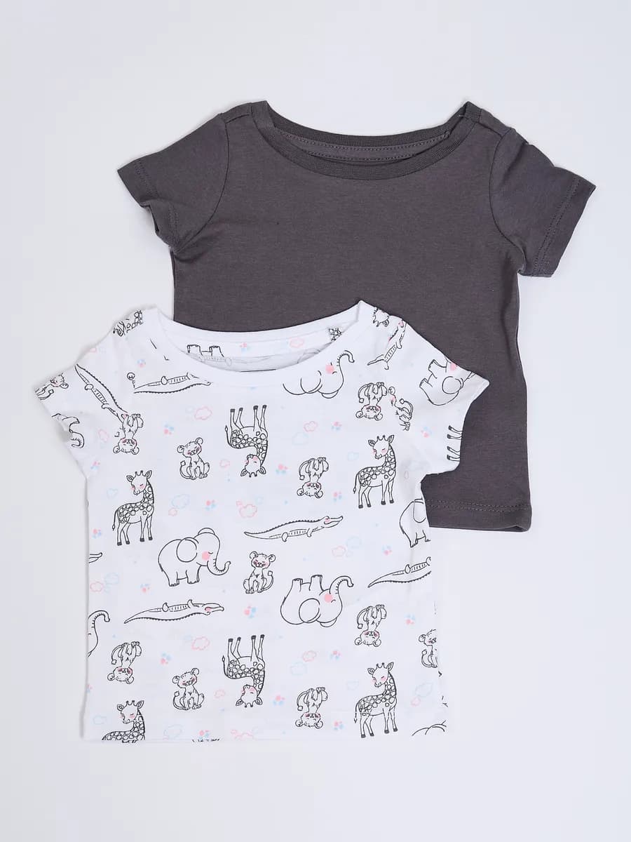 Футболки прямого кроя комплект