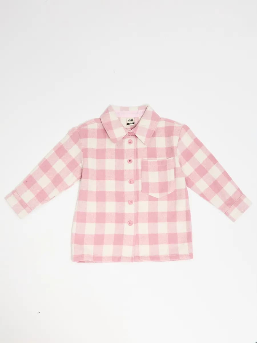 Рубашка в клетку - фото 1