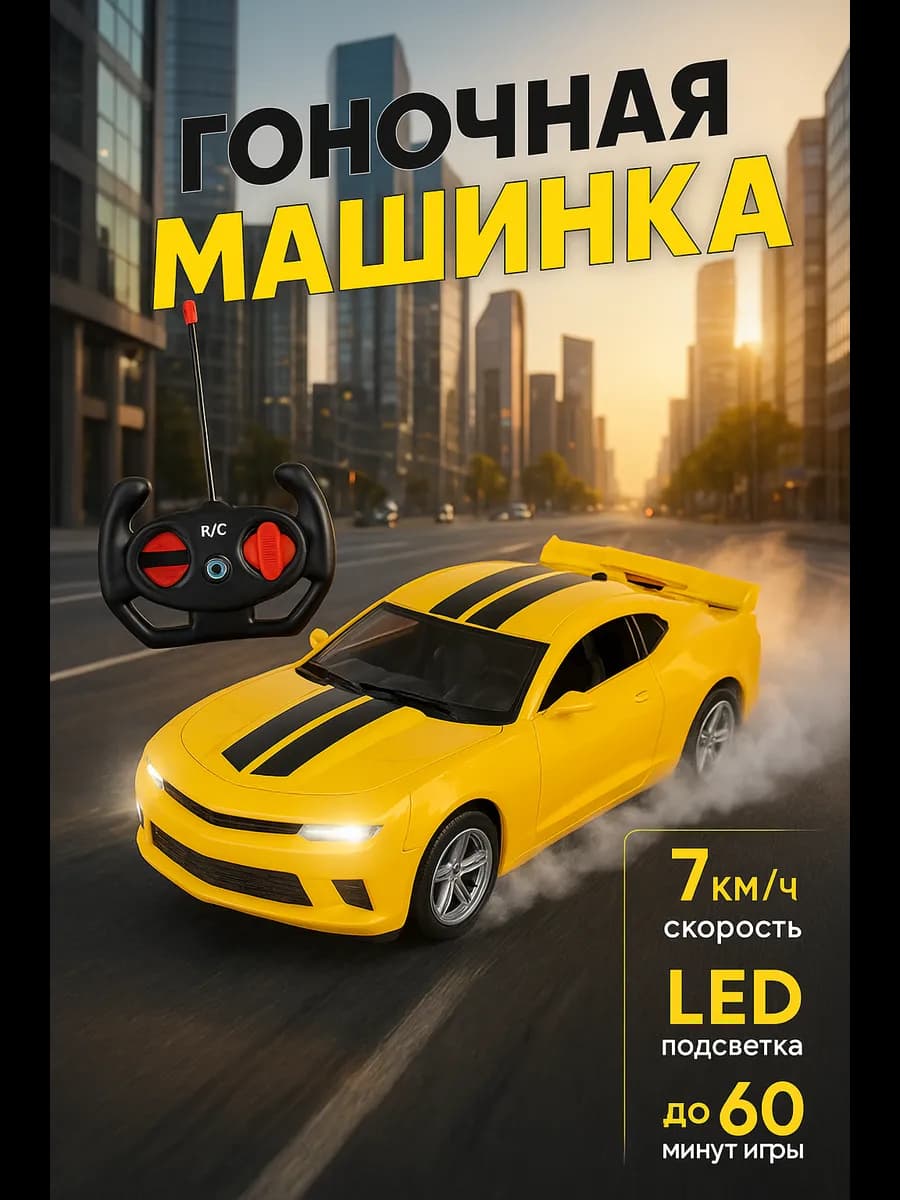 Машинка на пульте управления