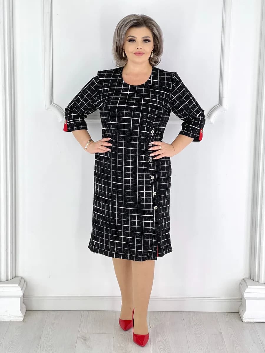 Платье нарядное больших размеров - фото 1