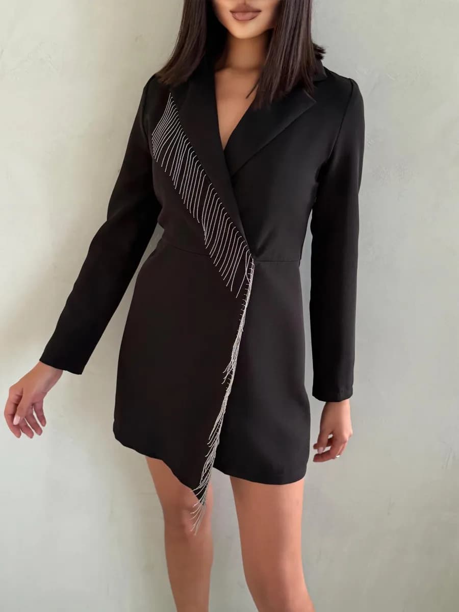 Пиджак платье праздничное вечернее