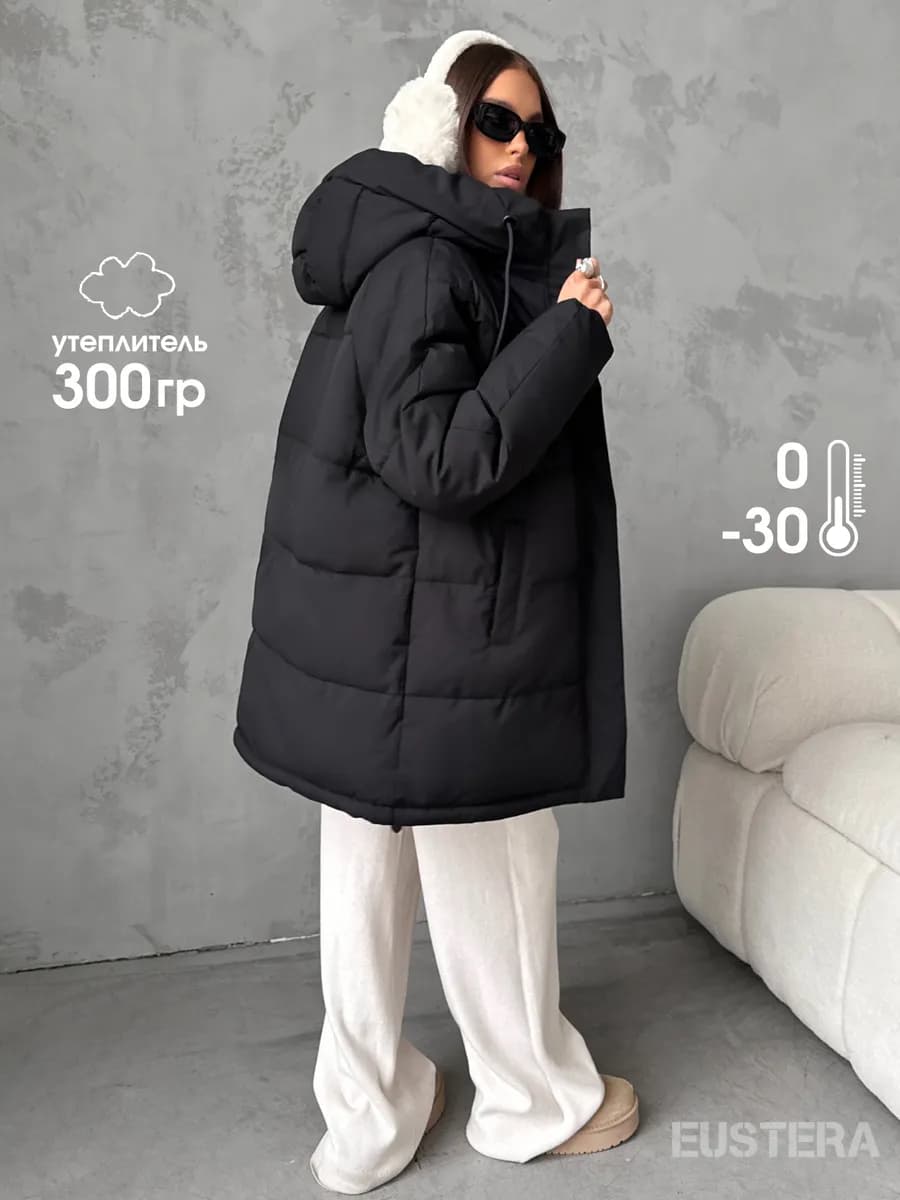 Куртка зимняя с капюшоном