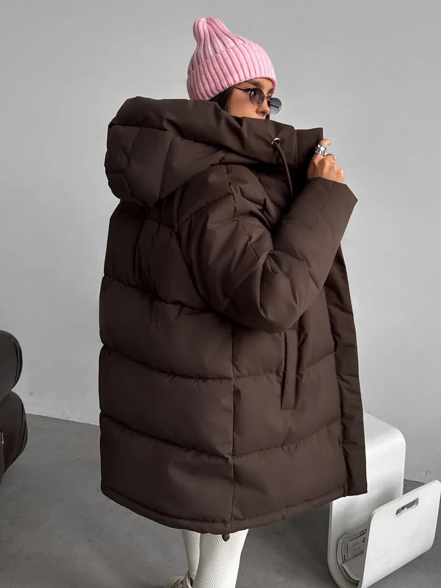 Куртка зимняя с капюшоном