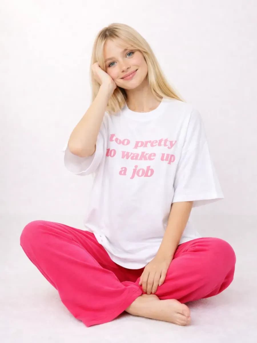 Костюм домашний пижамный с брюками