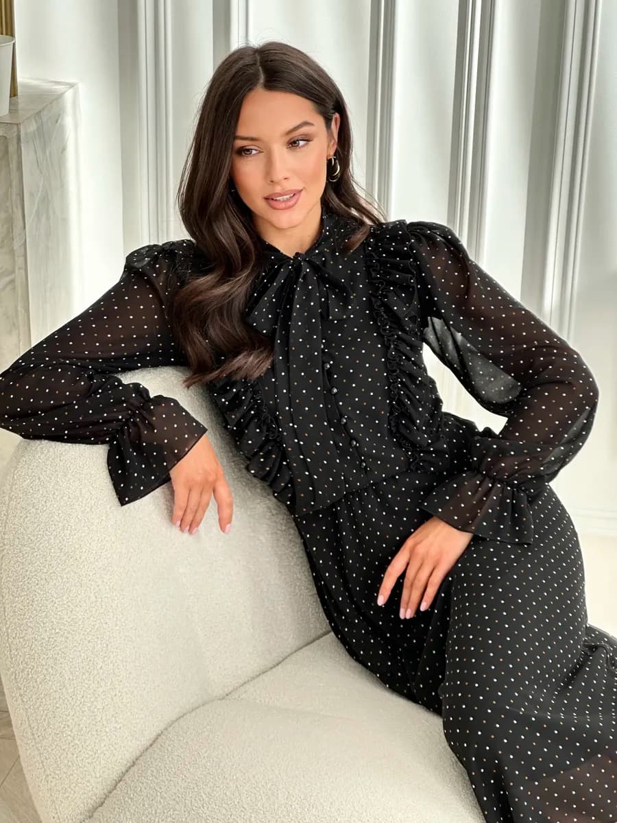 Платье шифоновое вечернее праздничное