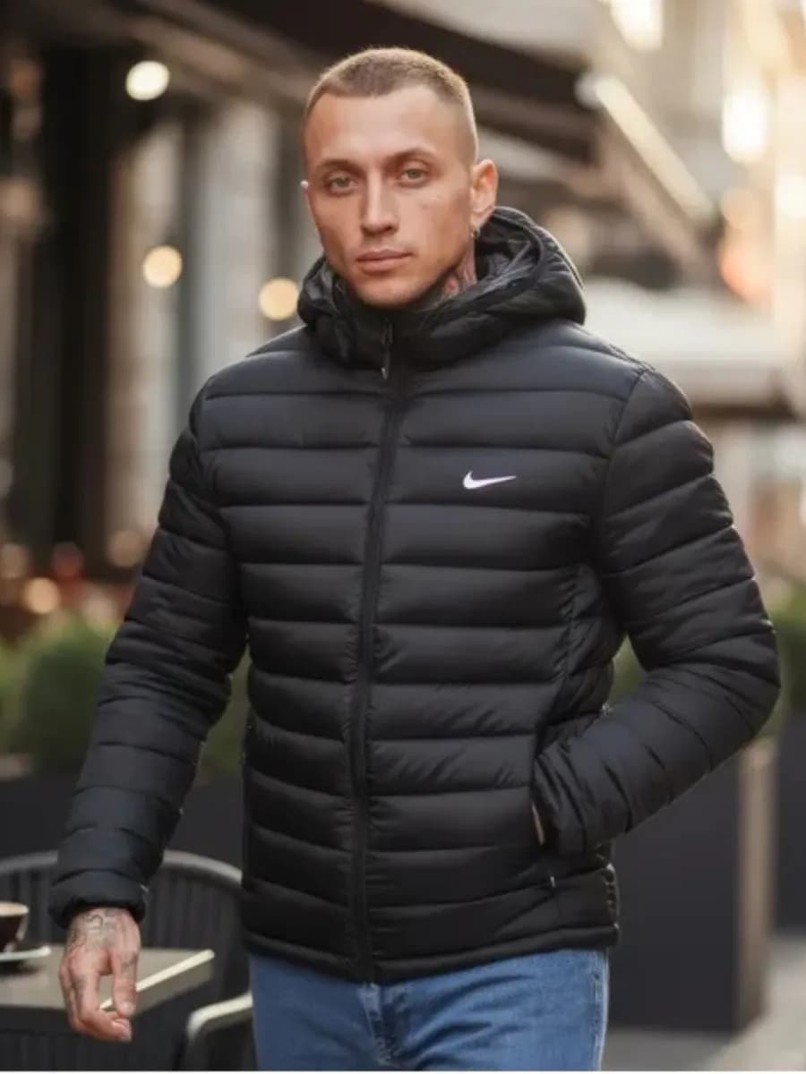 Куртка стеганая двухсторонняя осень-зима 2025