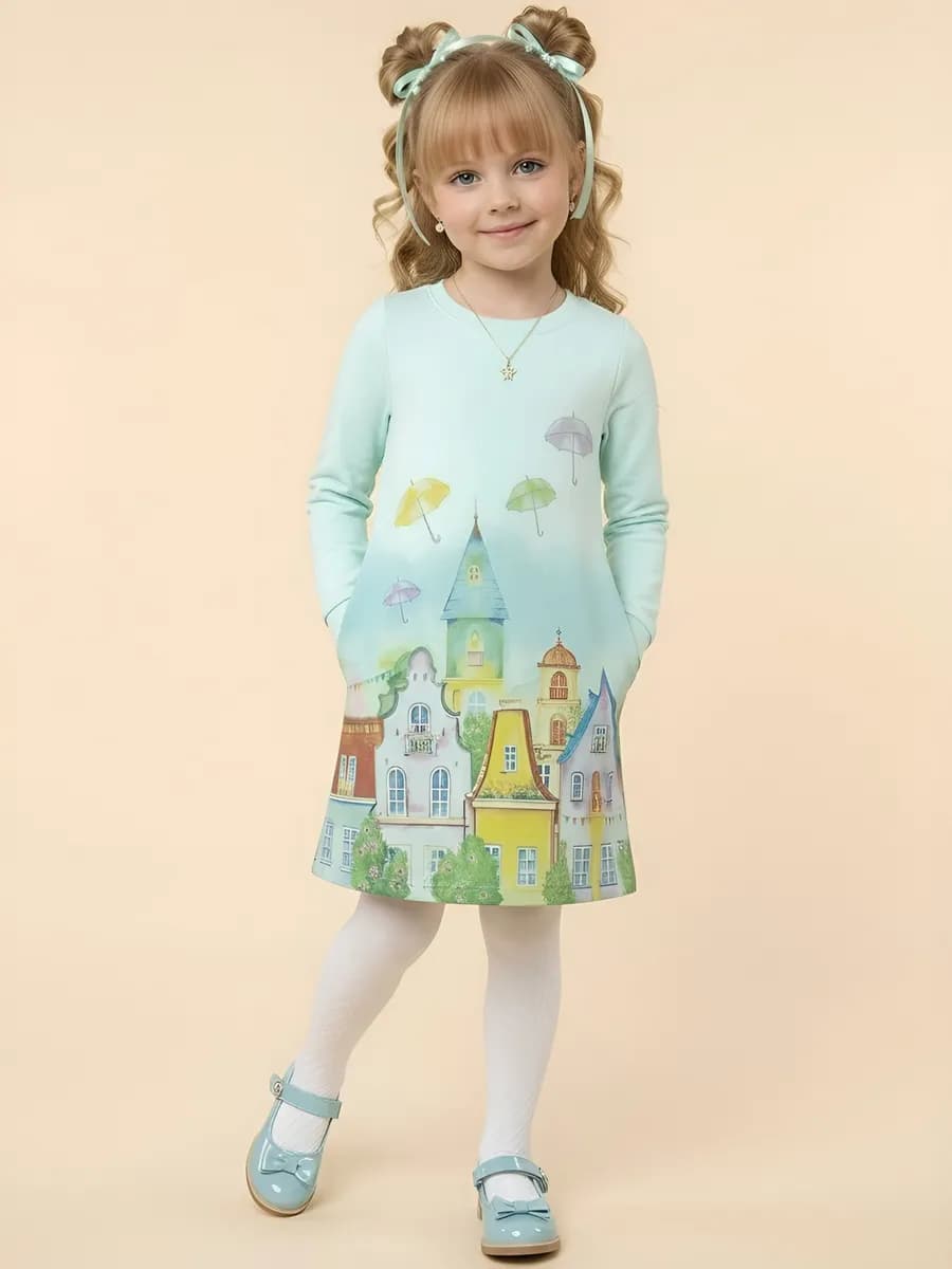 Платье в садик