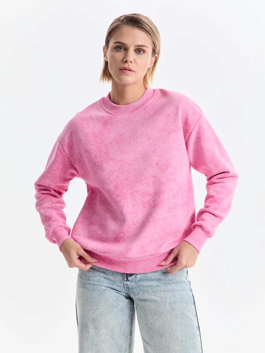 Свитшот утепленный с мягким начесом варенка - фото 1