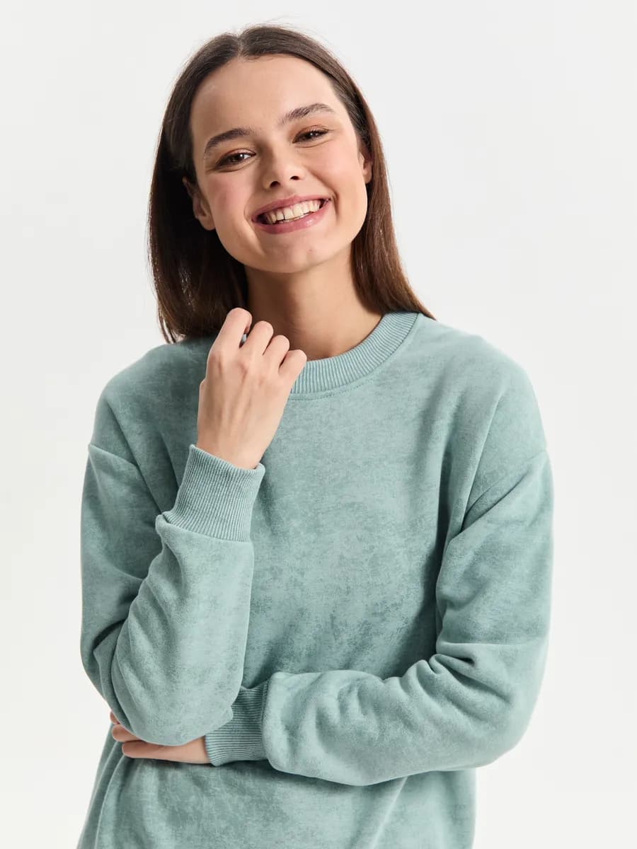 Свитшот утепленный с мягким начесом варенка