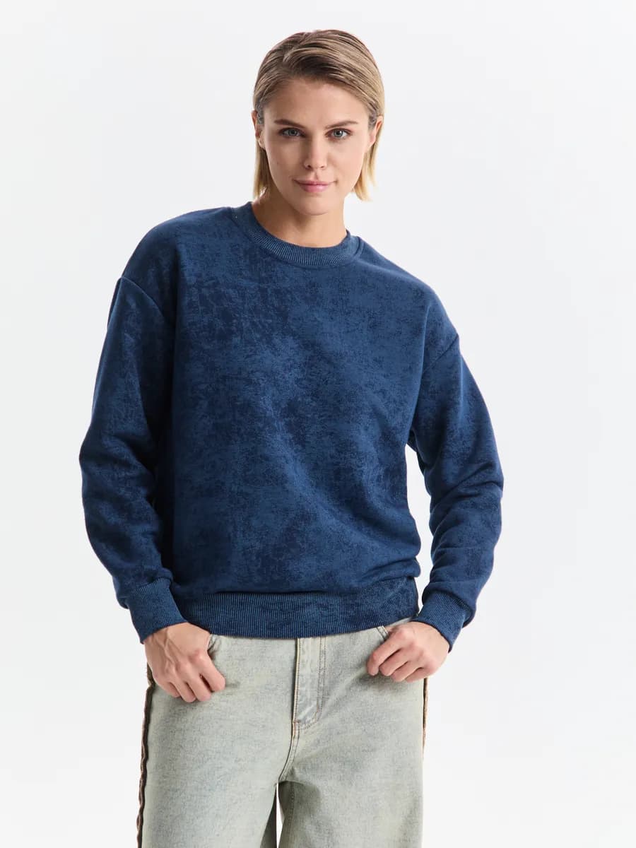 Свитшот утепленный с мягким начесом варенка