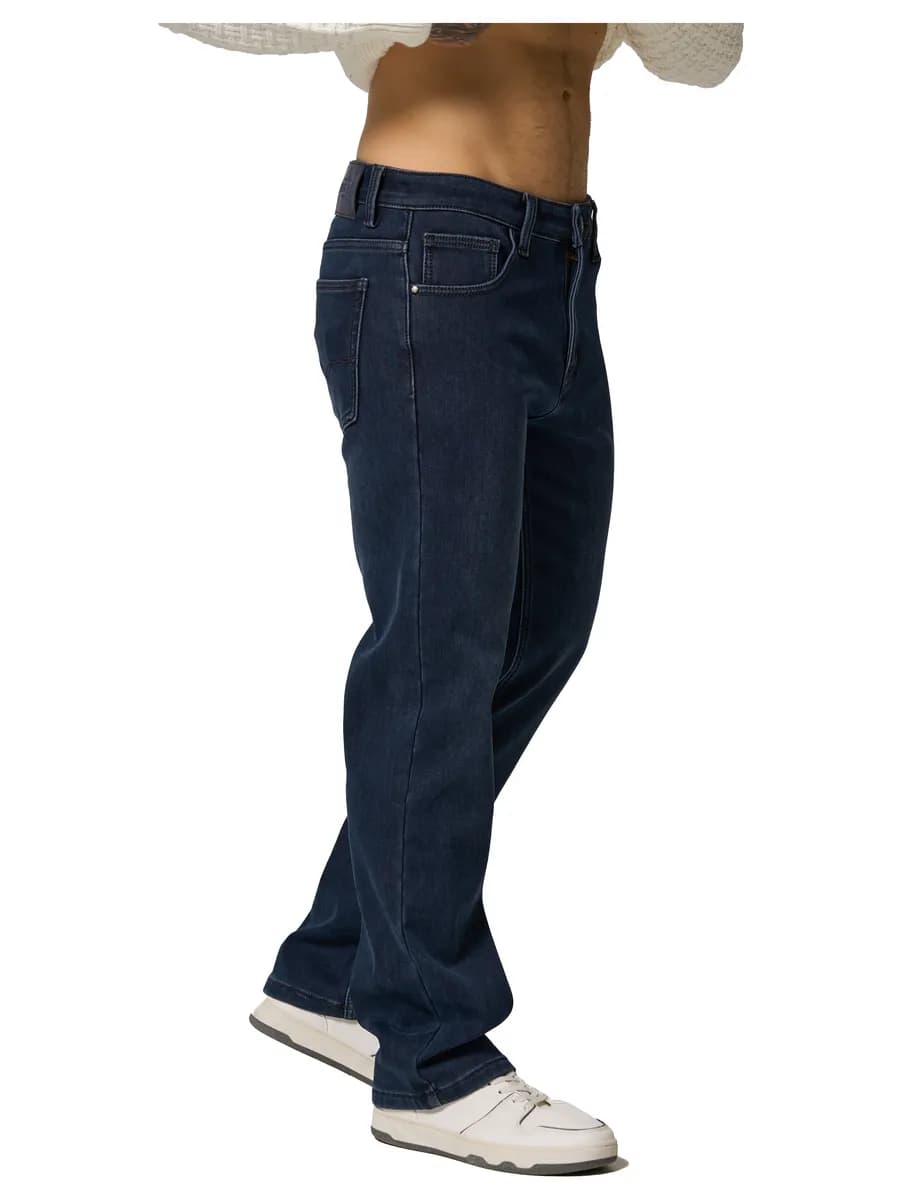 джинсы утепленные зимние