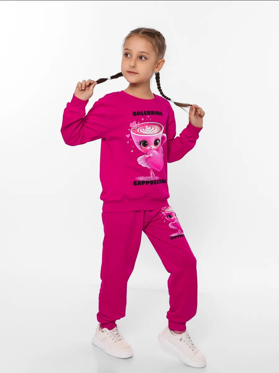 Спортивный костюм для девочек - фото 1