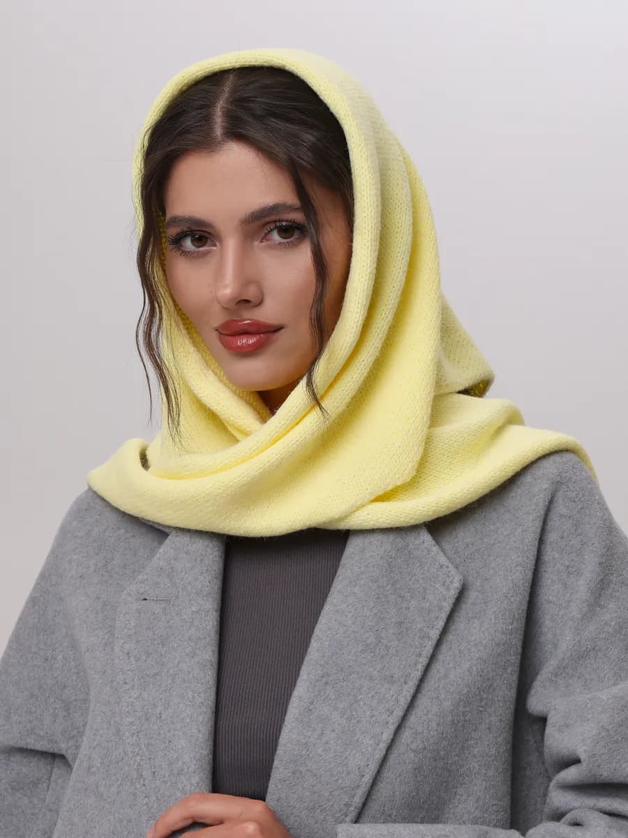 Косынка платок вязаный