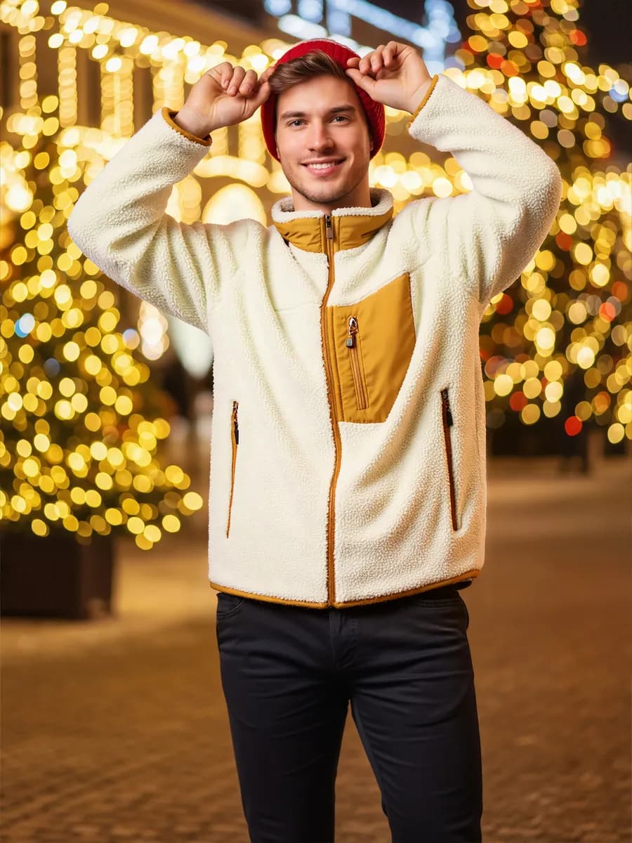 Зимняя куртка из шерсти