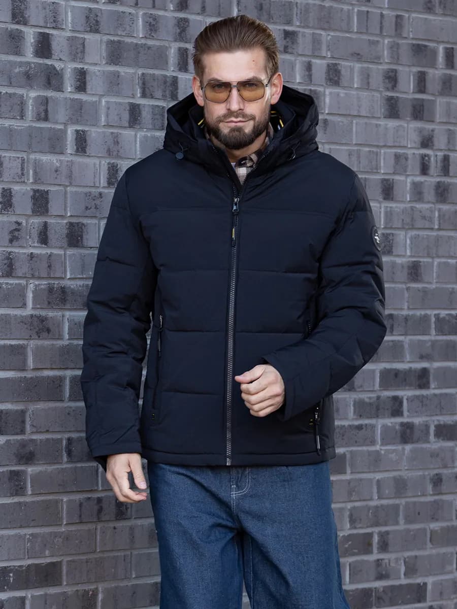 Пуховик зимний куртка с капюшоном