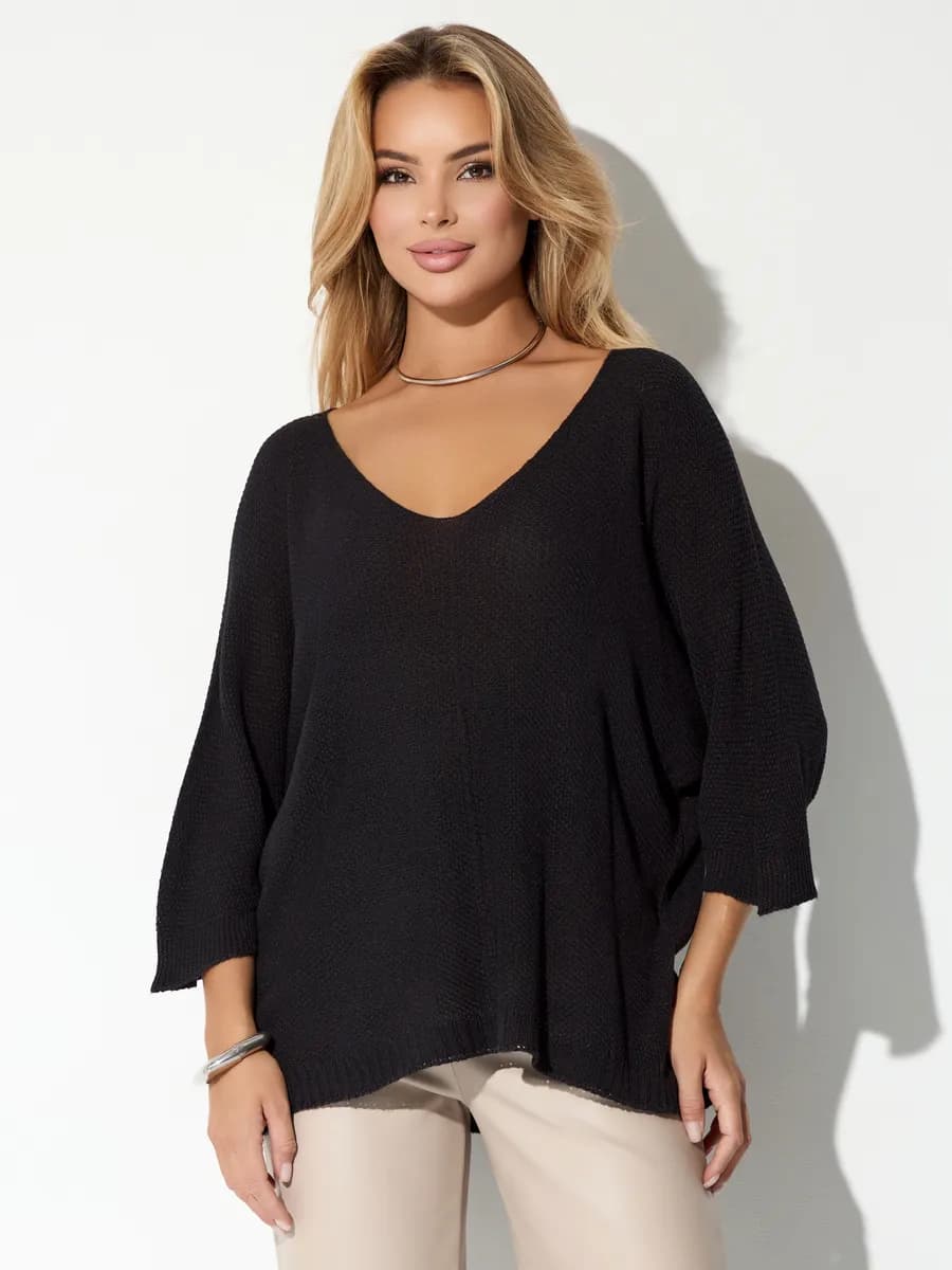 Джемпер трикотажный в офис