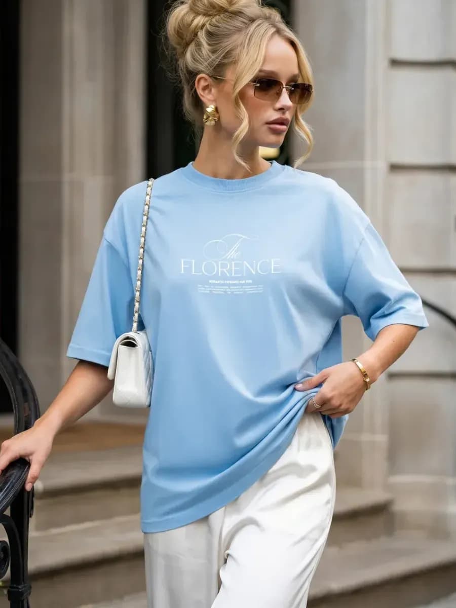 Футболка оверсайз - фото 1