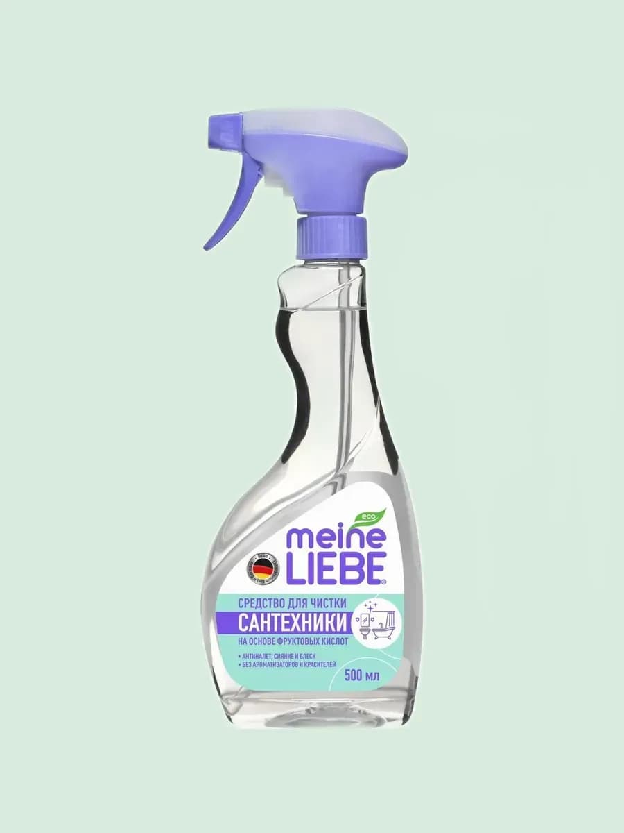 Средство для чистки сантехники ванн, раковин, душевых кабин