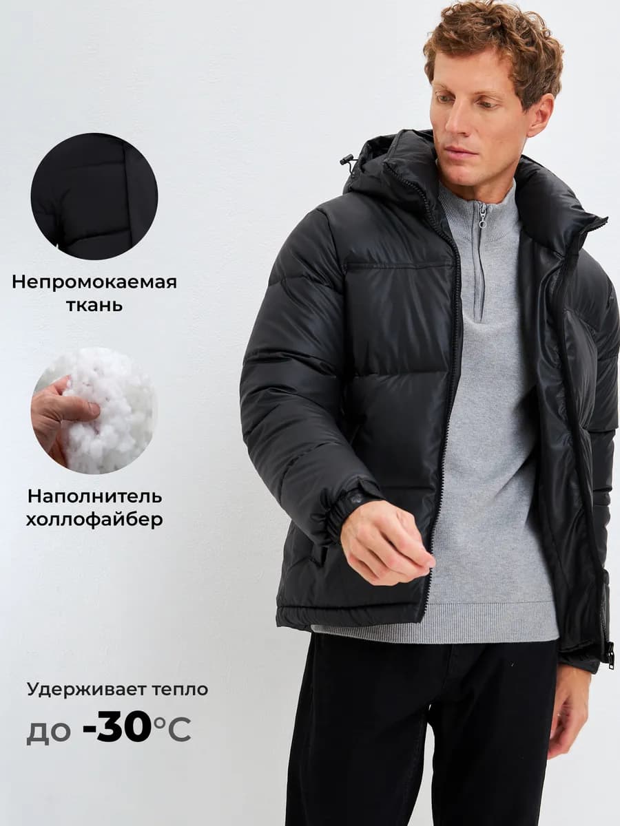 Куртка зимняя с капюшоном