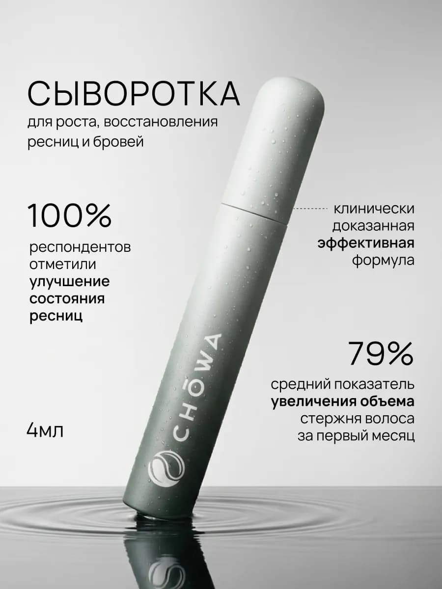 Сыворотка для роста ресниц и бровей