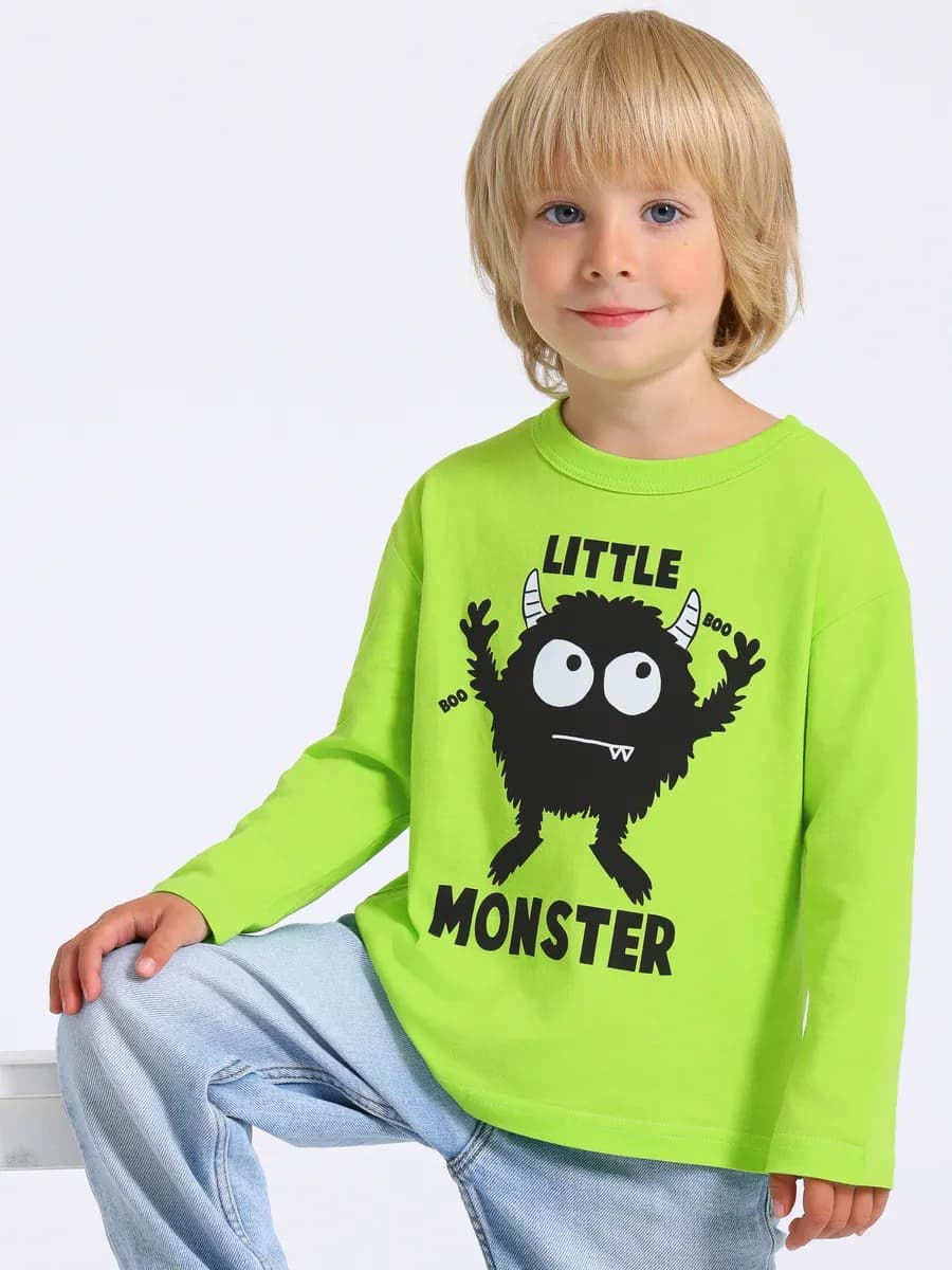 Лонгслив для мальчика в садик