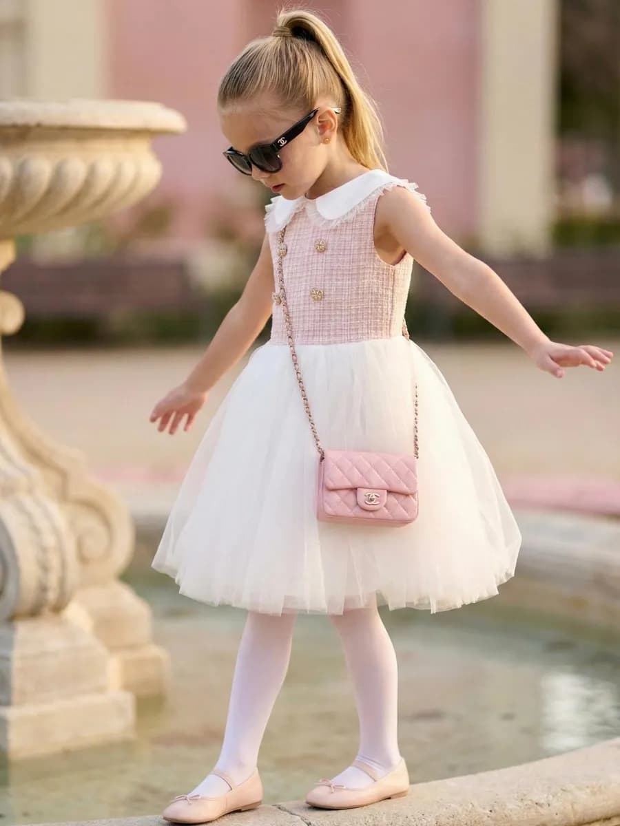 Платье нарядное праздничное пышное на выпускной в садик