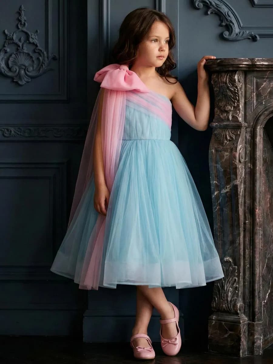 Платье нарядное праздничное пышное на выпускной в садик