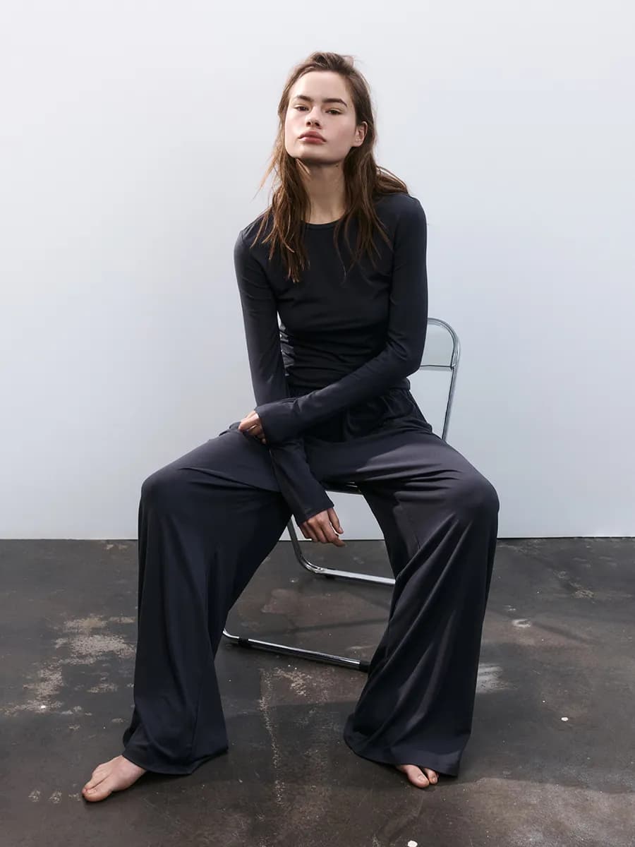 Брюки домашние трикотажные