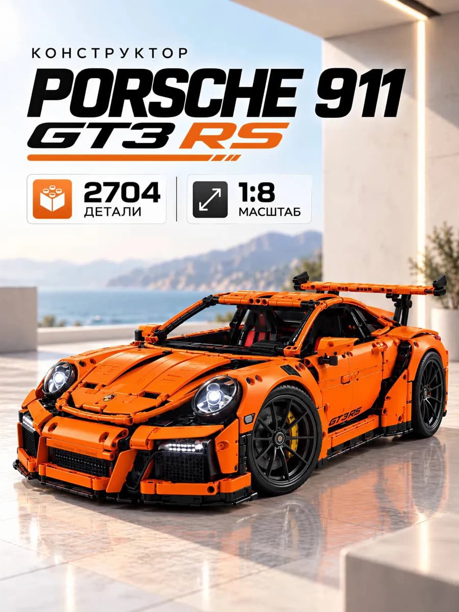 Конструктор Porsche 911 GT3 RS