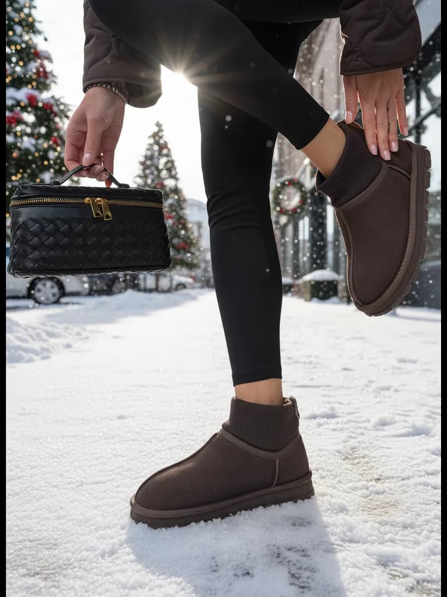 Угги зимние короткие