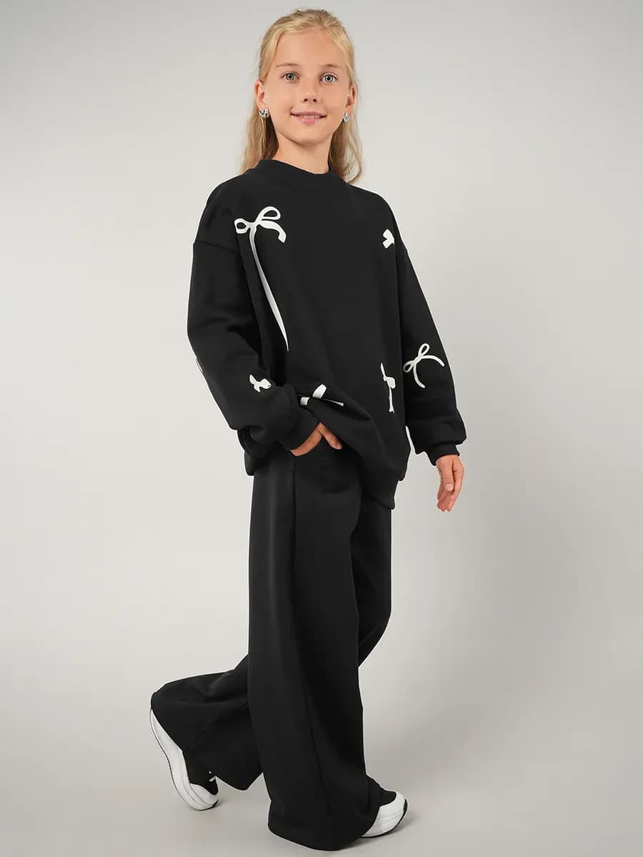 Свитшот детский оверсайз из футера