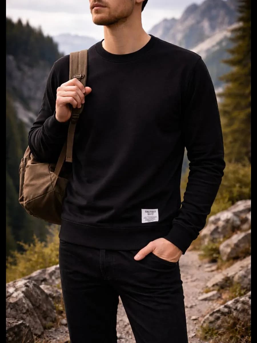 Толстовка базовая без начеса