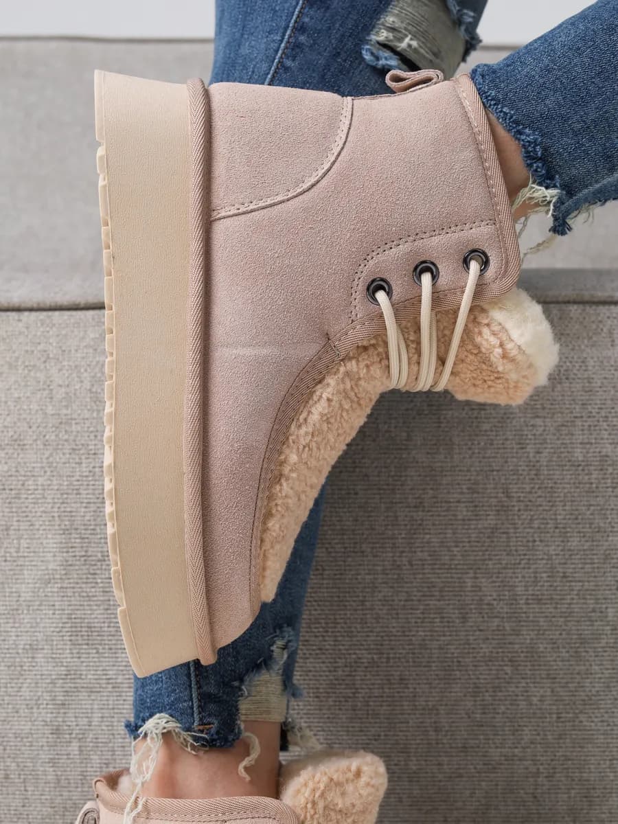 Зимние Угги на платформе - фото 1