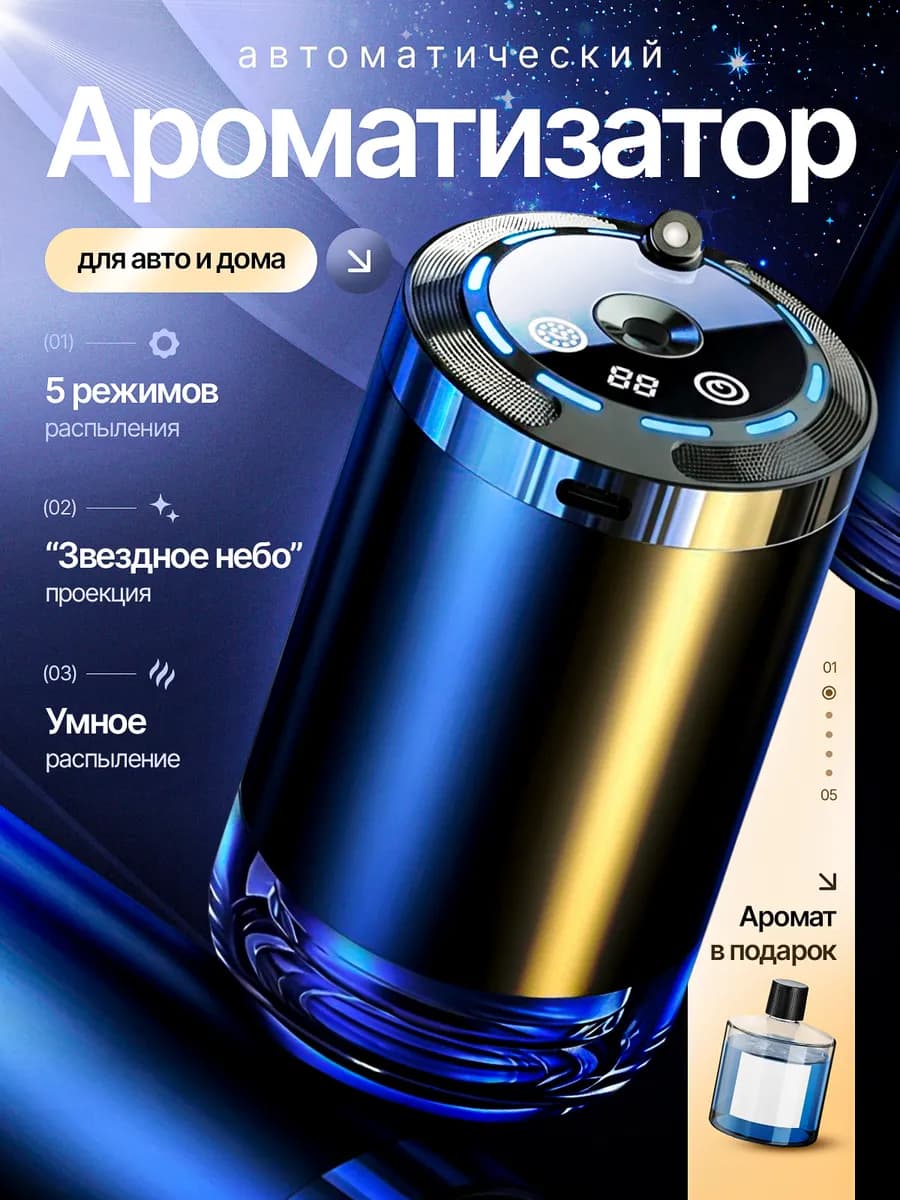Автоматический ароматизатор для автомобиля и дома