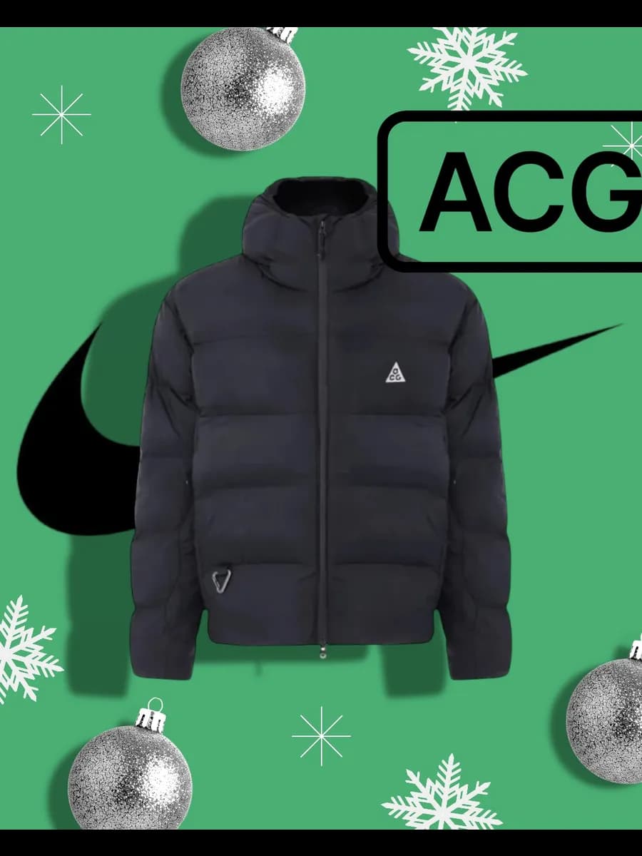 Куртка весенняя Черная ACG Lunar lake Nike
