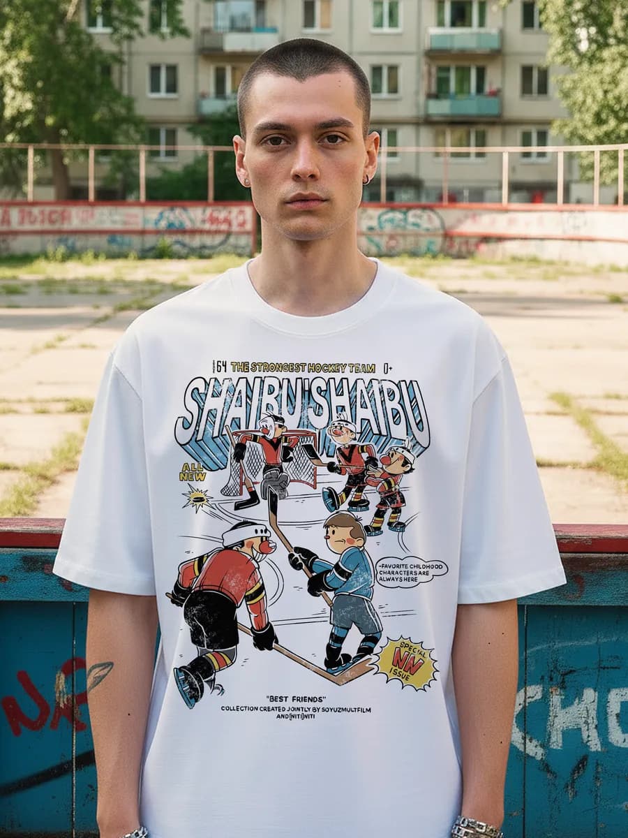 Футболка с принтом Союзмультфильм