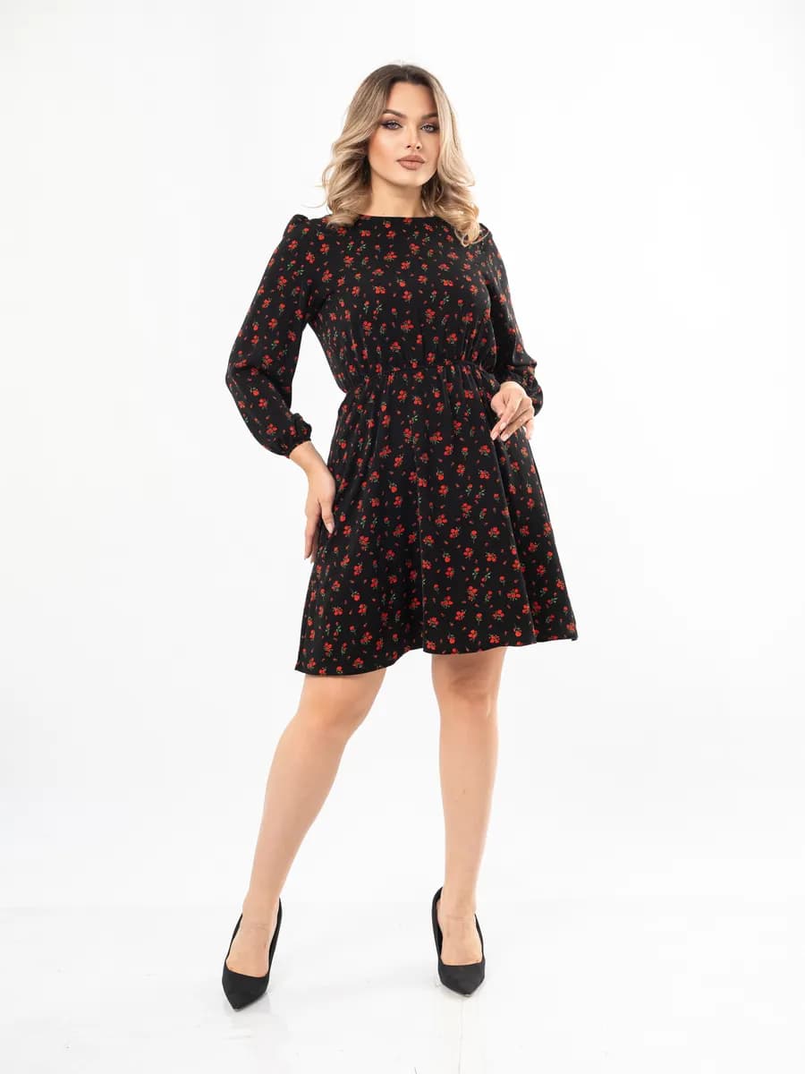 Платье нарядное вечернее офисное мини короткое