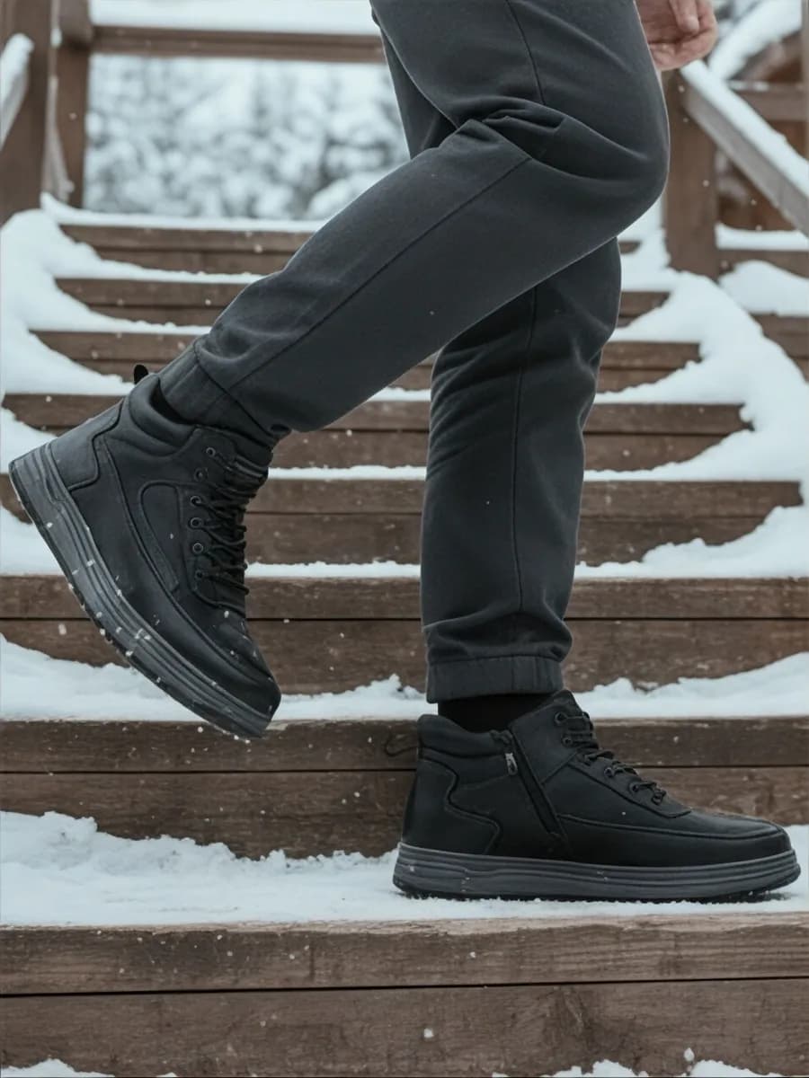 Ботинки зимние с мехом