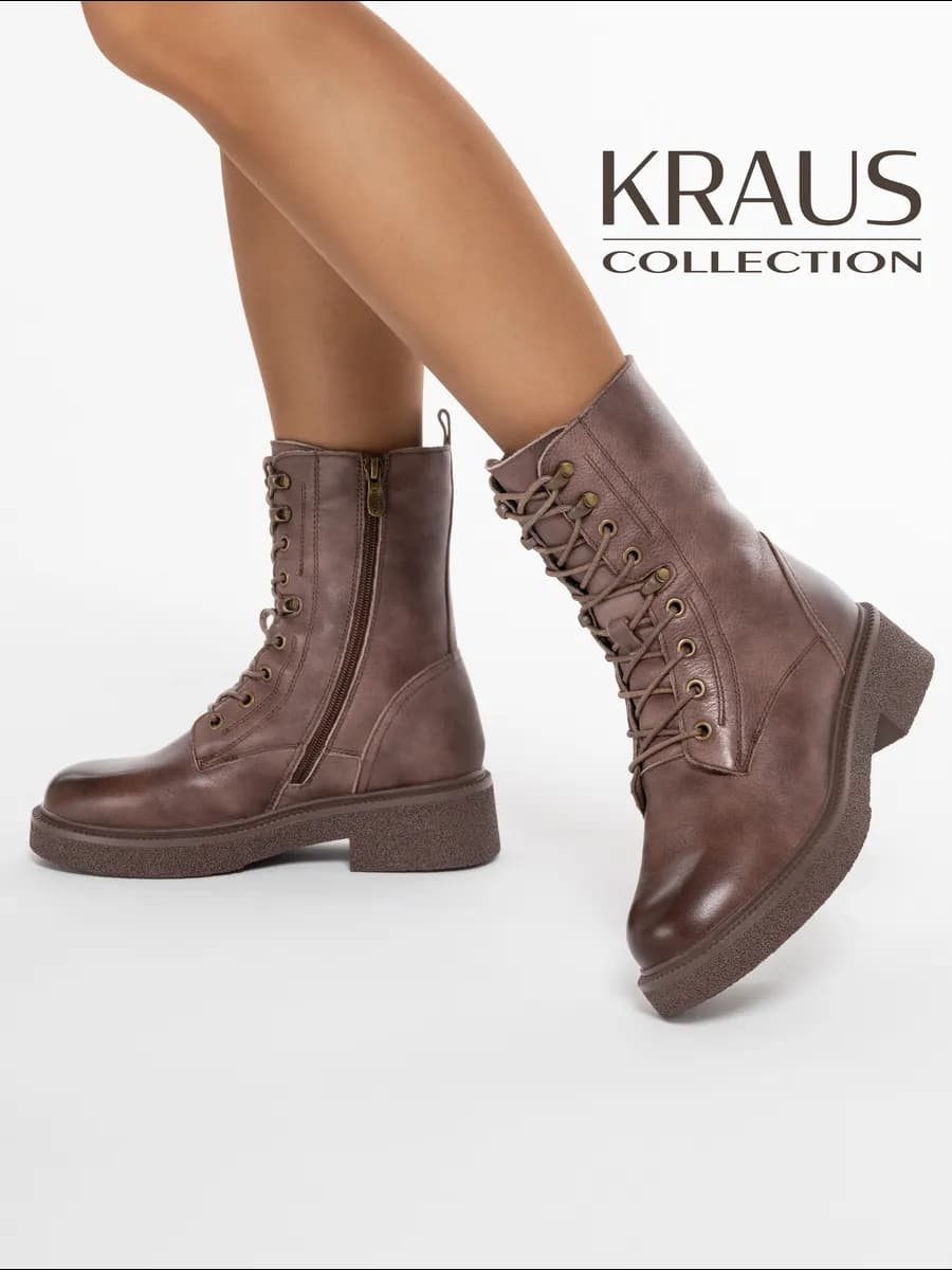 Ботинки женские зимние кожаные