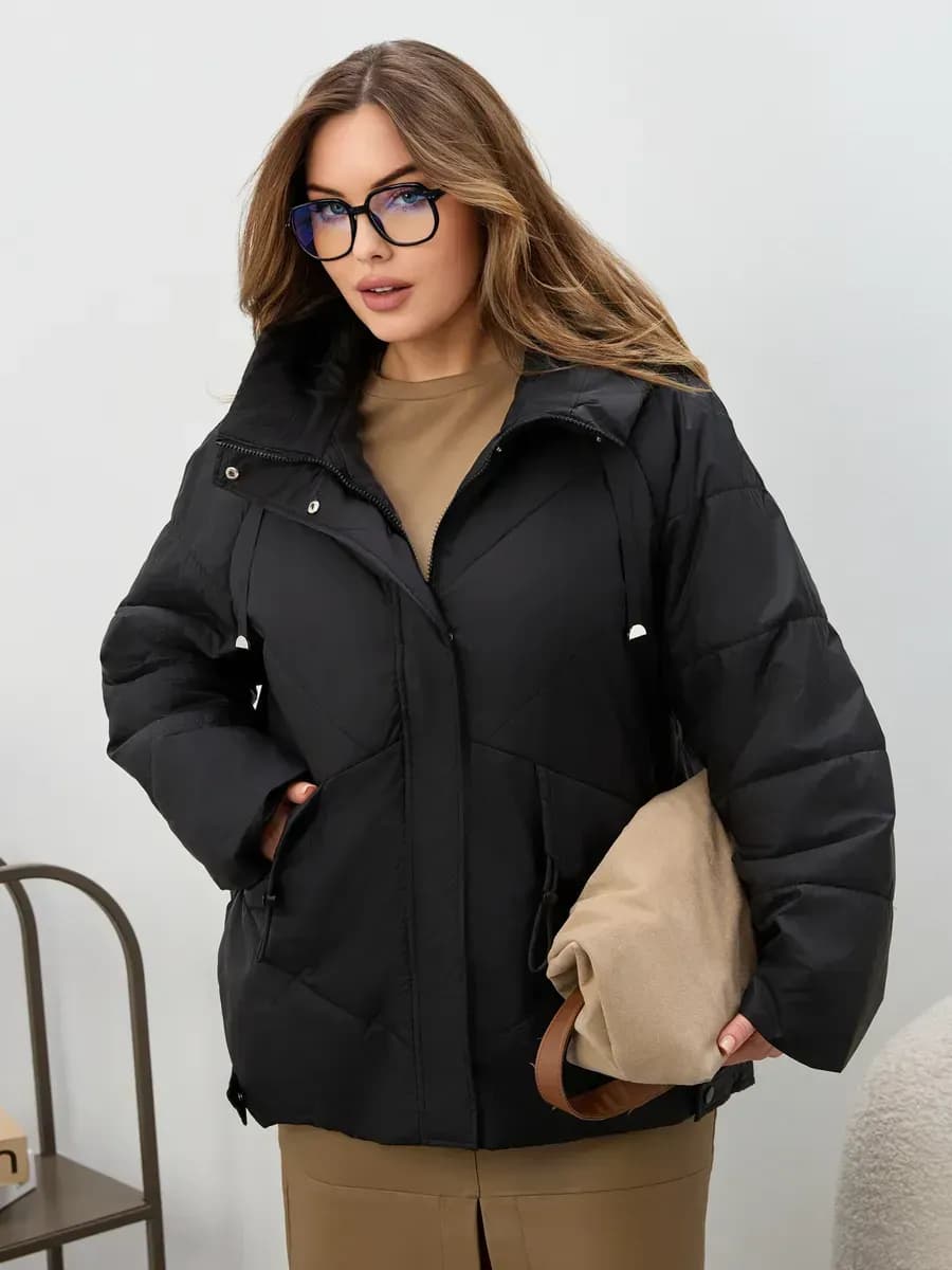 куртка демисезонная с капюшоном