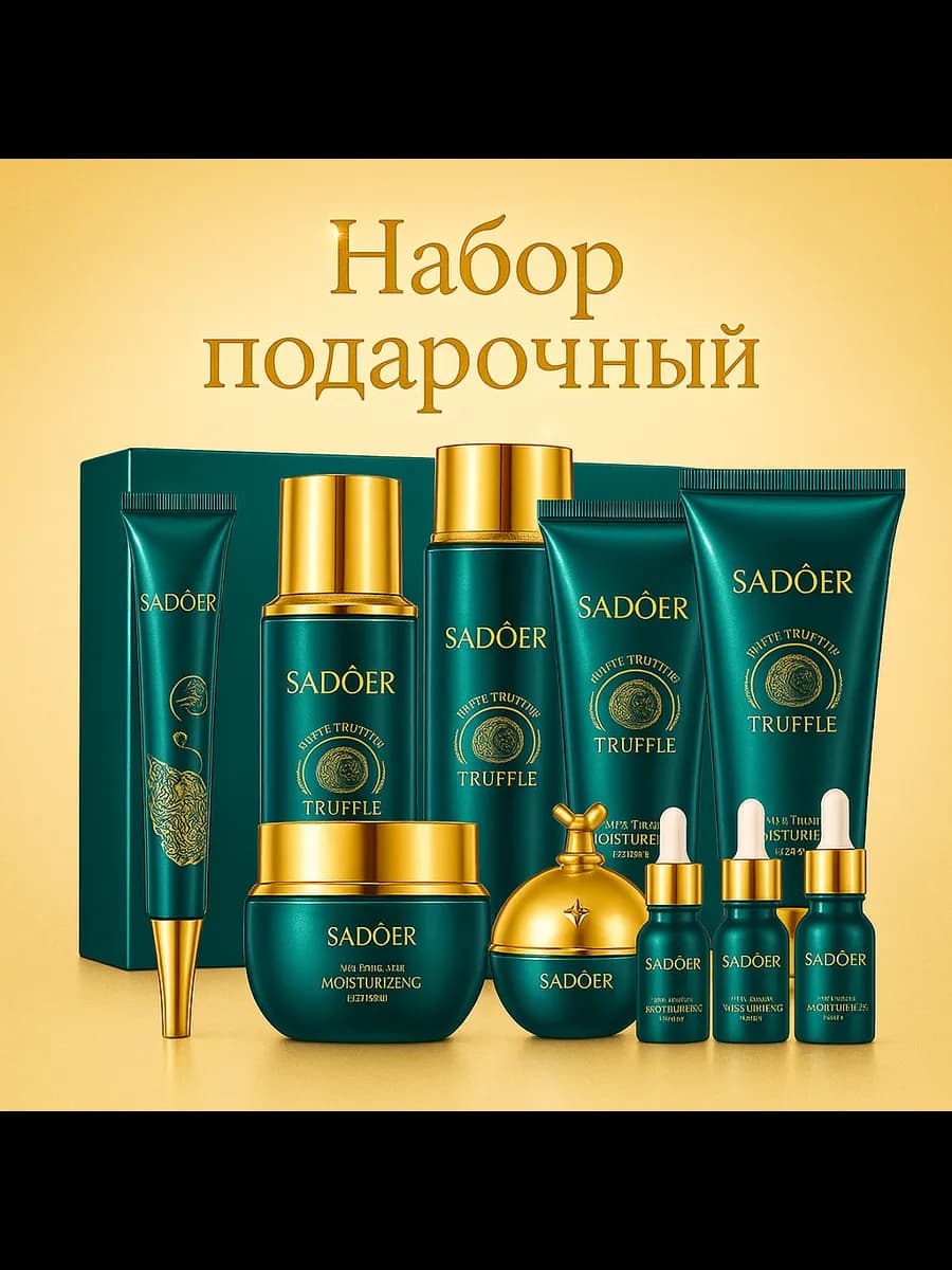 Косметический подарочный набор уходовой косметики для лица