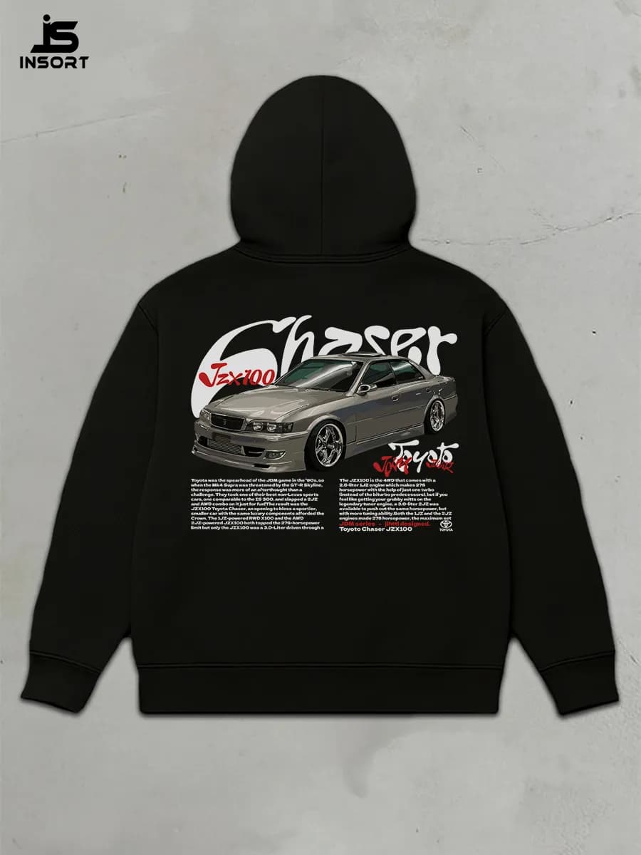 Худи оверсайз с принтом TOYOTA