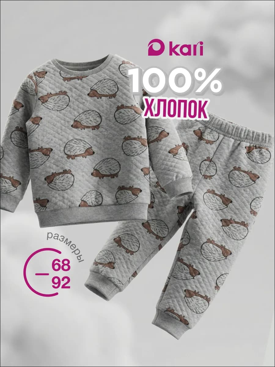 Костюм для новорожденных мальчиков без начеса