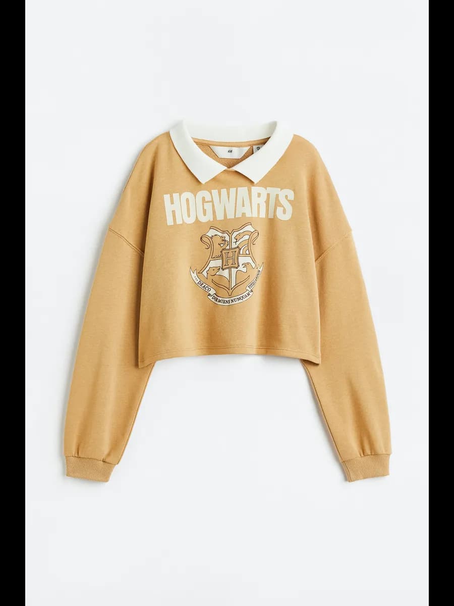 Худи детское оверсайз свитшот с принтом Гарри Поттер
