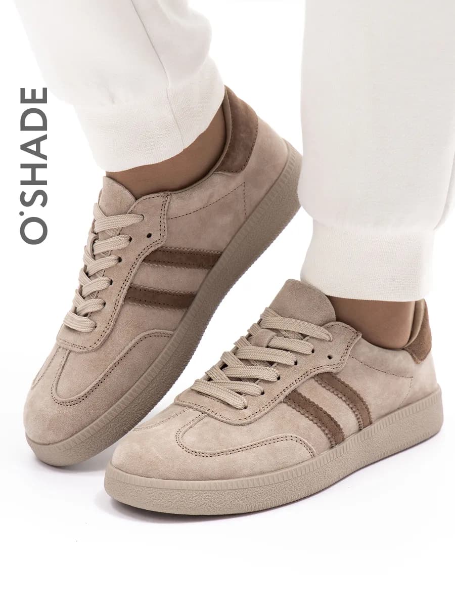 Кеды женские замшевые