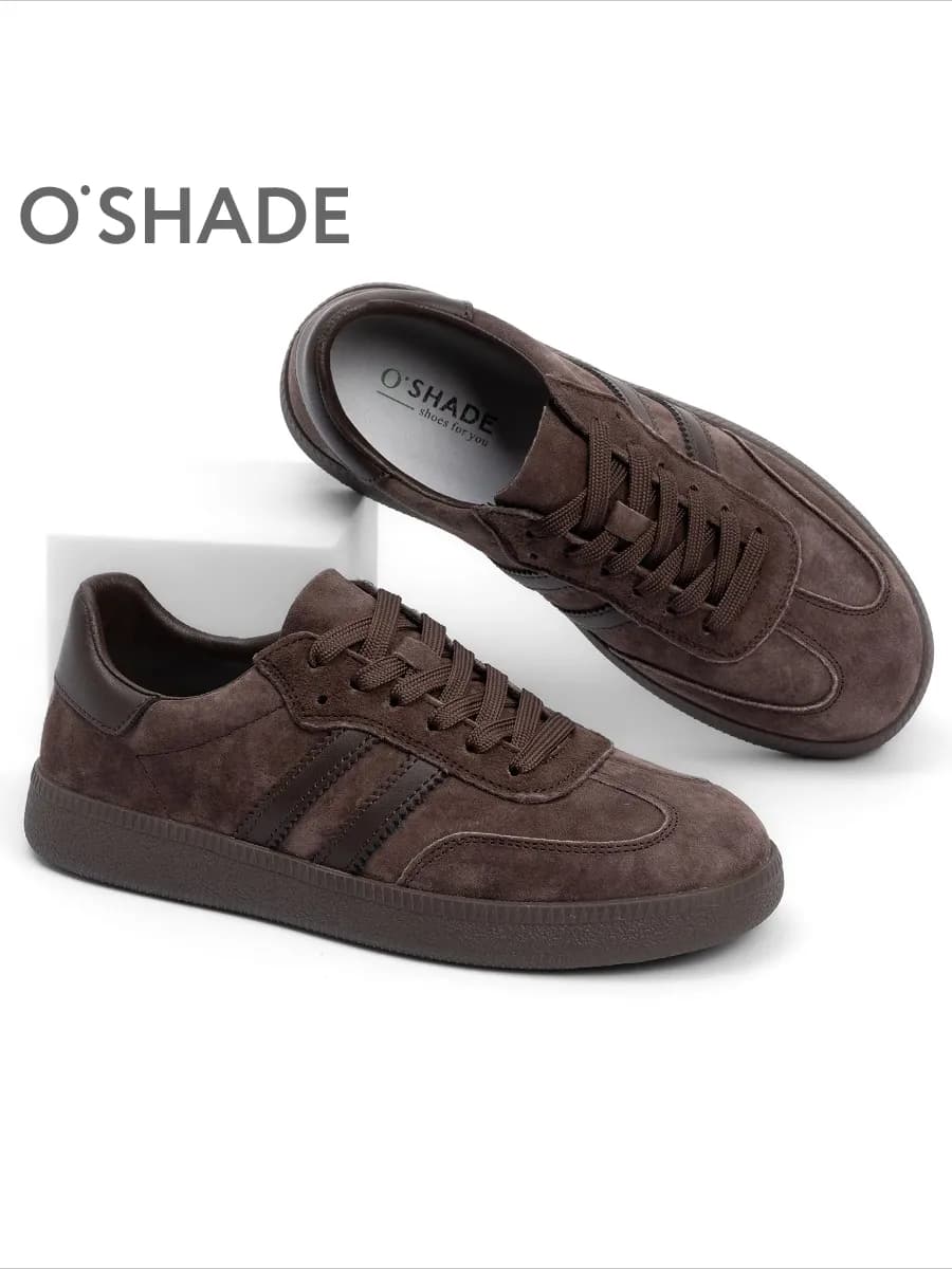 Кеды коричневые женские