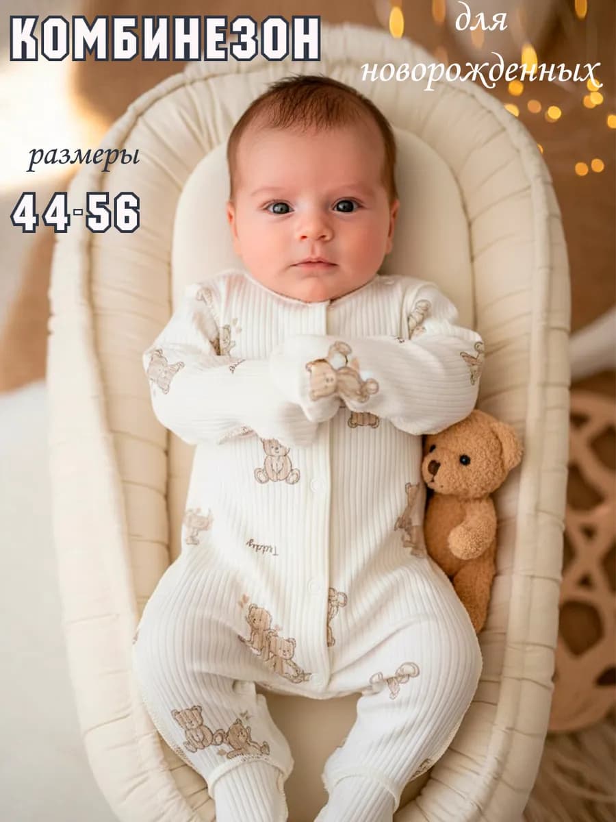 Комбинезон для маловесных и недоношенных детей на выписку