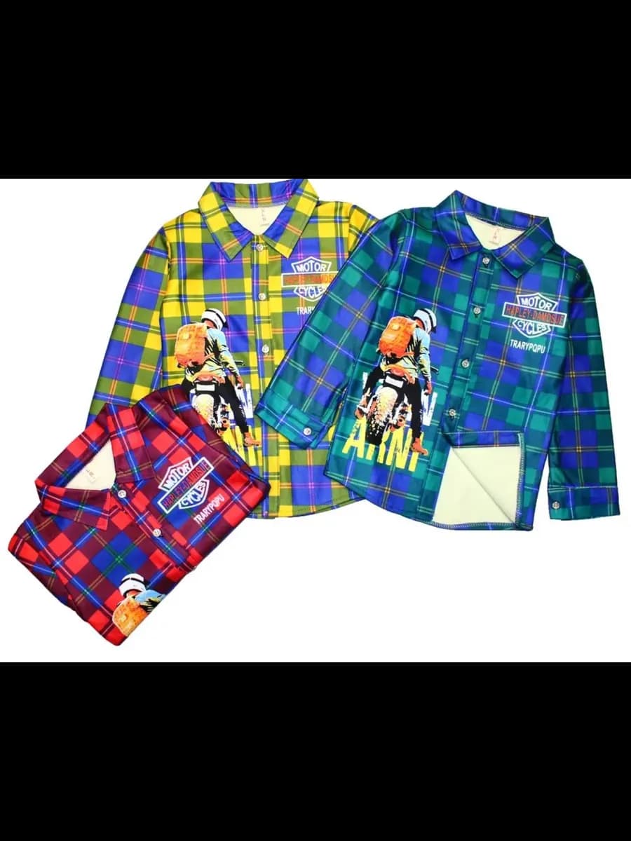 рубашка теплая -одна штука