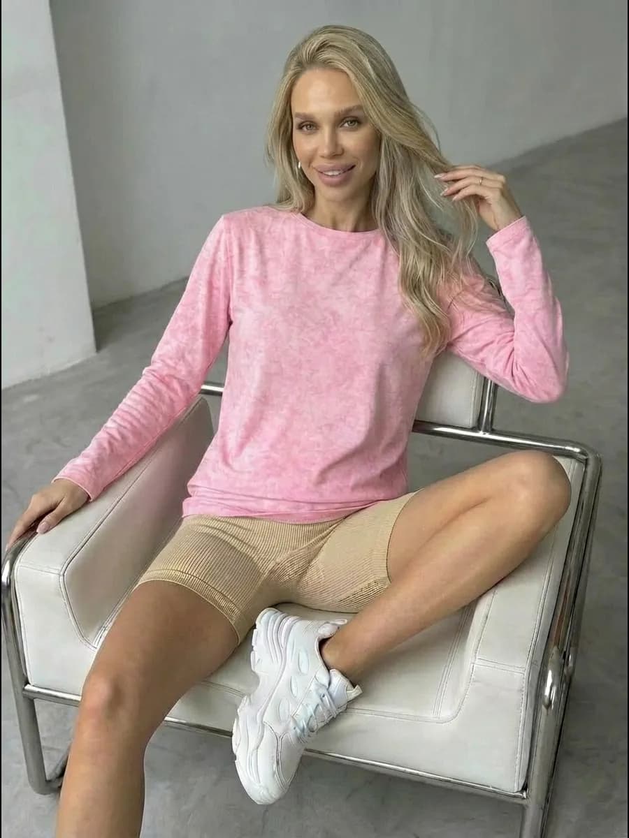 Лонгслив оверсайз варенка