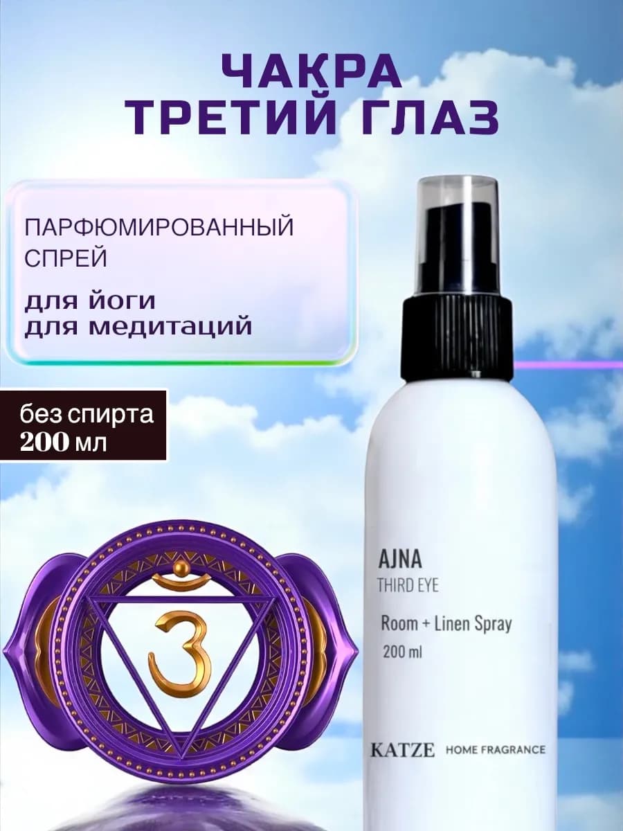парфюм для медитации Третий глаз Аджна